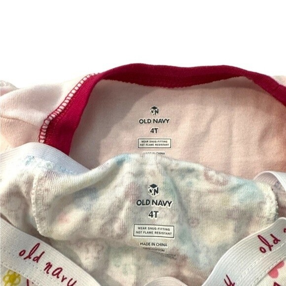 OLD NAVY “Daddy’s Princess” Pajama set size 4T NWT - Picture 4 of 4